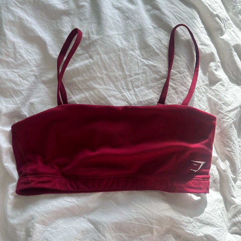 Gymshark bandeau sports bra // size s